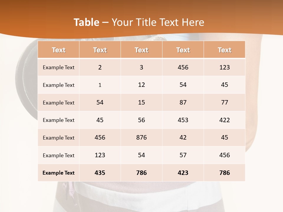 Hand Working Club PowerPoint Template