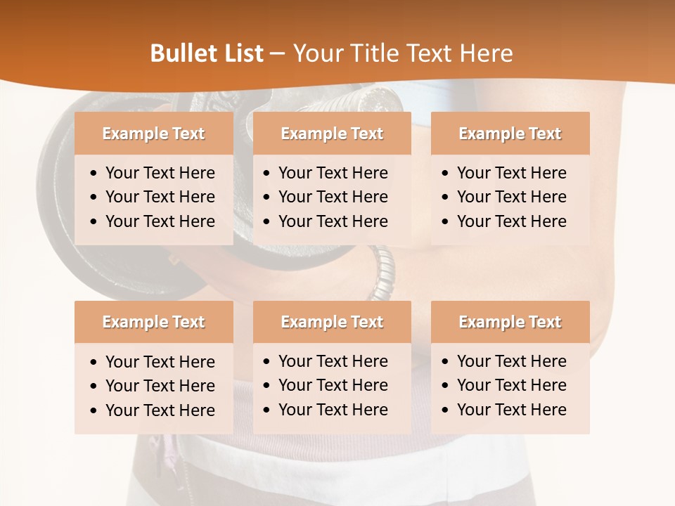 Hand Working Club PowerPoint Template