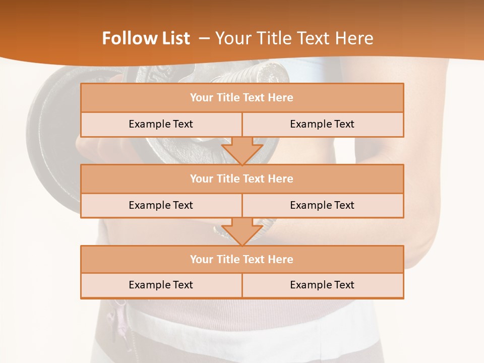 Hand Working Club PowerPoint Template