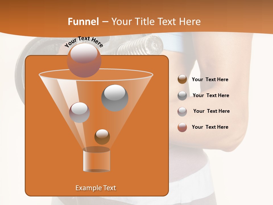 Hand Working Club PowerPoint Template