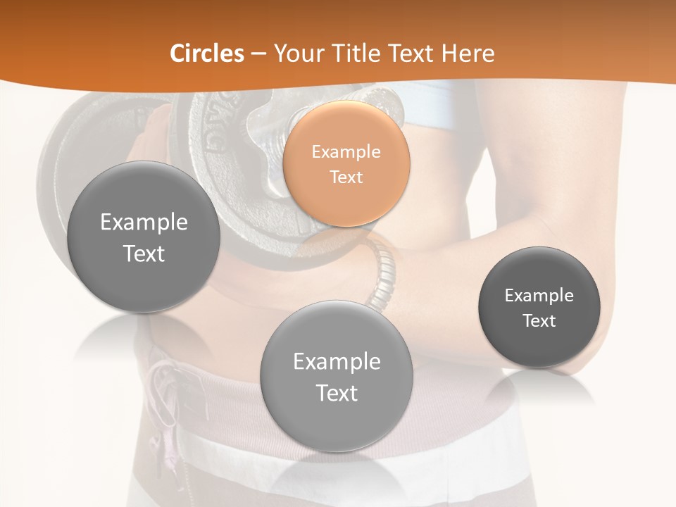 Hand Working Club PowerPoint Template