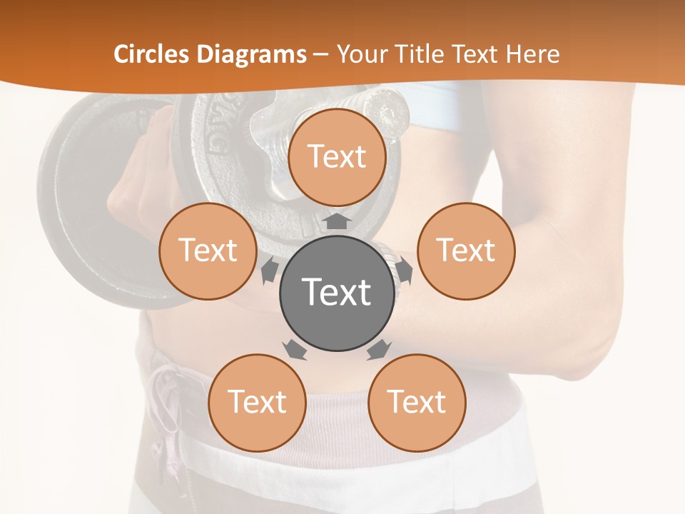 Hand Working Club PowerPoint Template