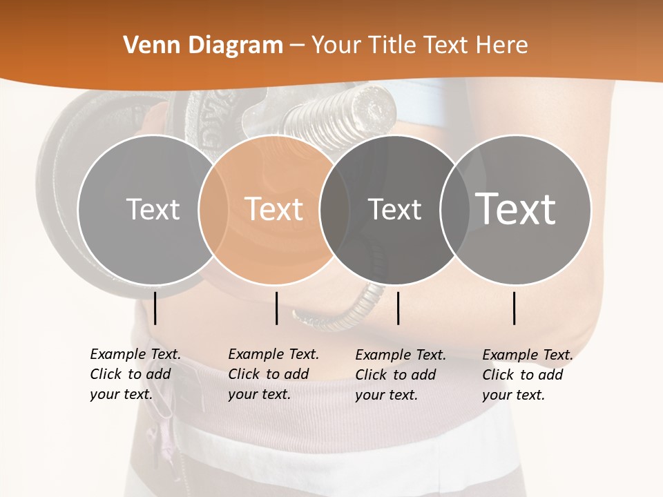 Hand Working Club PowerPoint Template