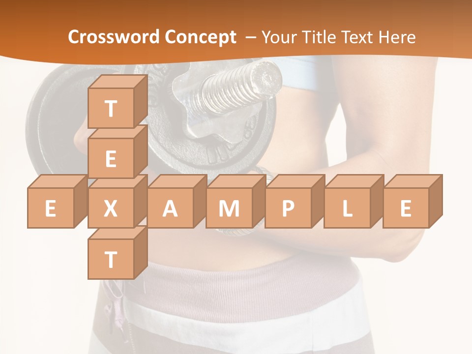 Hand Working Club PowerPoint Template