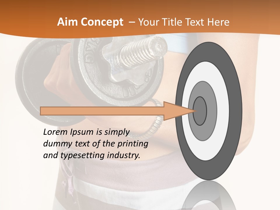 Hand Working Club PowerPoint Template