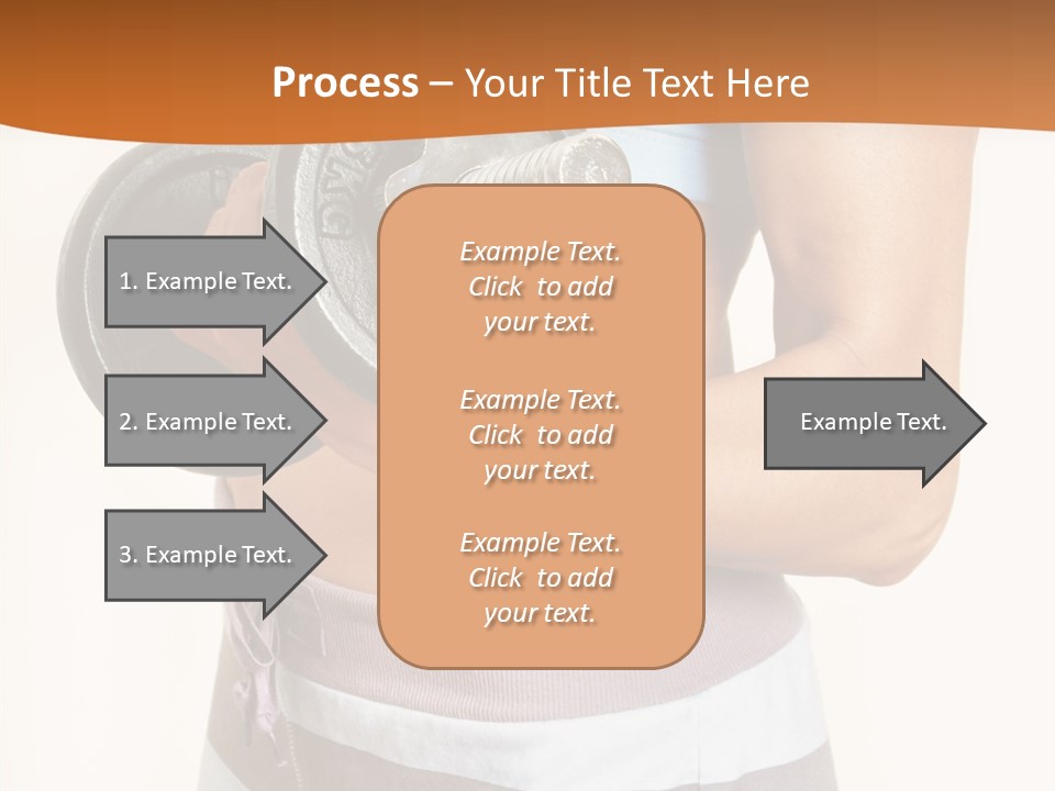 Hand Working Club PowerPoint Template