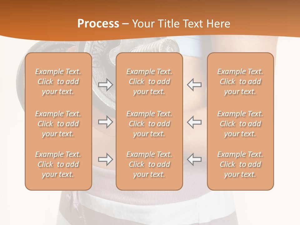 Hand Working Club PowerPoint Template