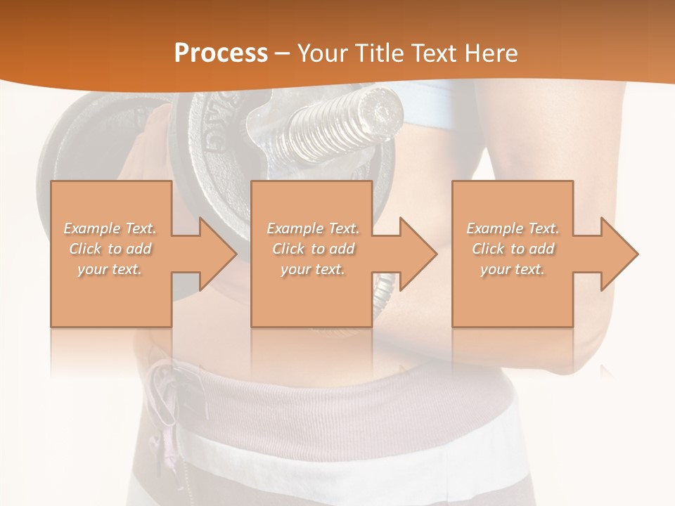 Hand Working Club PowerPoint Template