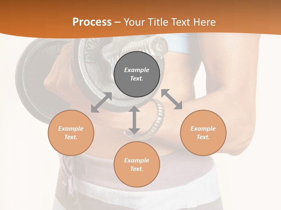 Hand Working Club PowerPoint Template