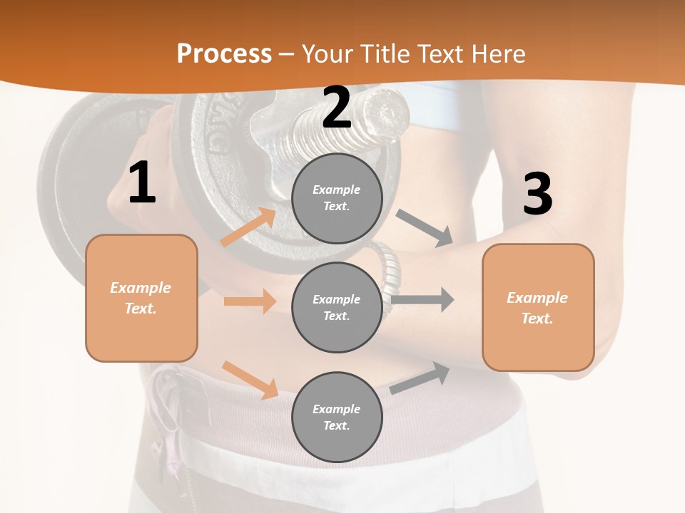 Hand Working Club PowerPoint Template