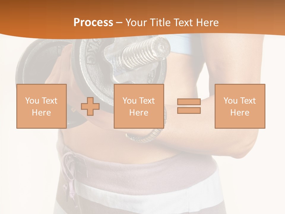Hand Working Club PowerPoint Template