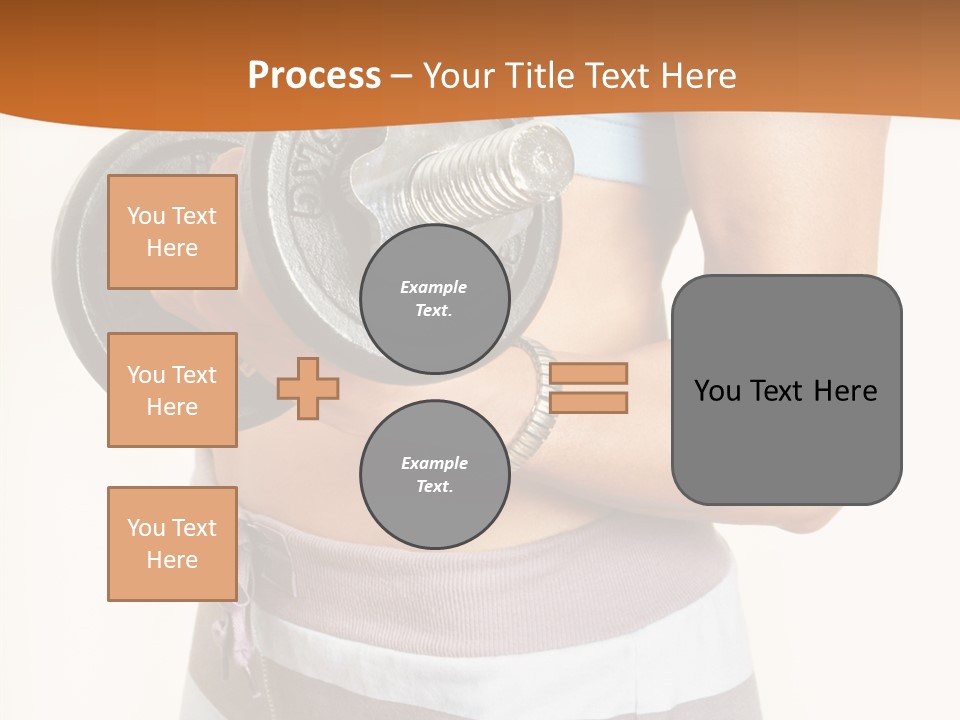 Hand Working Club PowerPoint Template