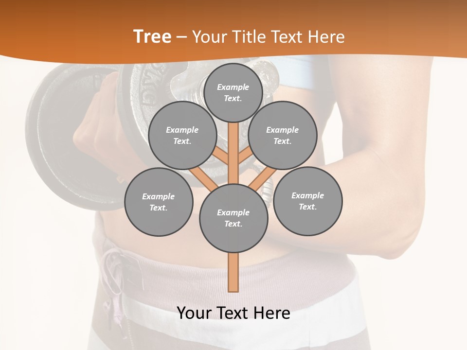 Hand Working Club PowerPoint Template