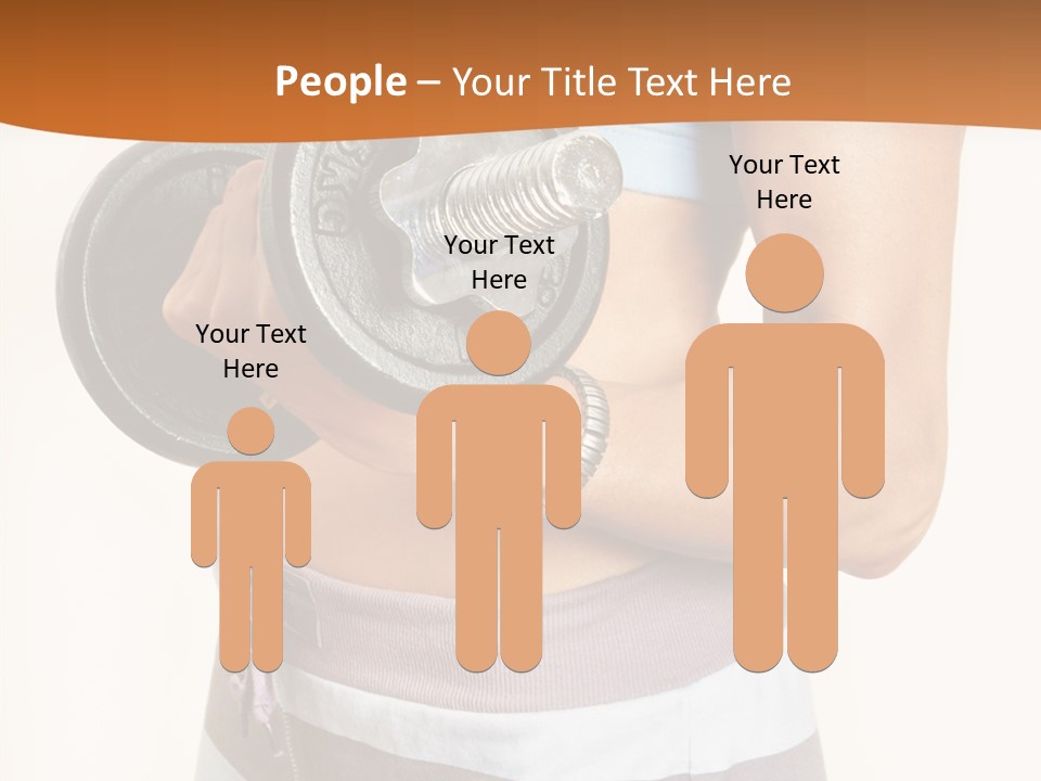 Hand Working Club PowerPoint Template