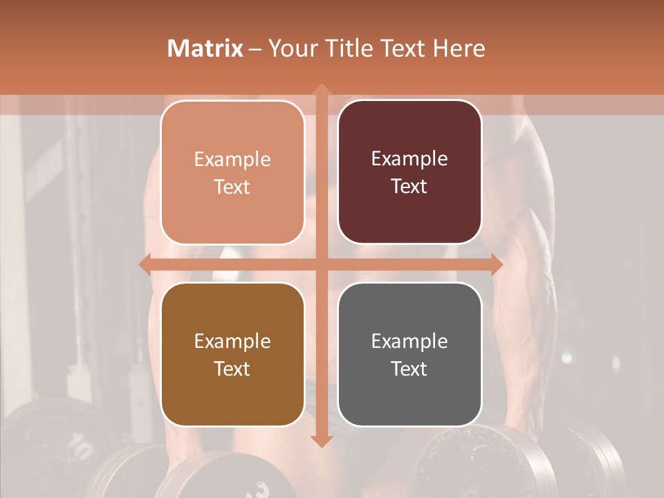 Man Sporty Black PowerPoint Template