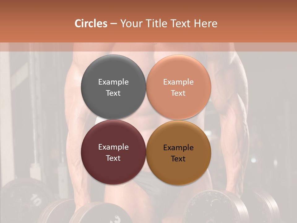 Man Sporty Black PowerPoint Template