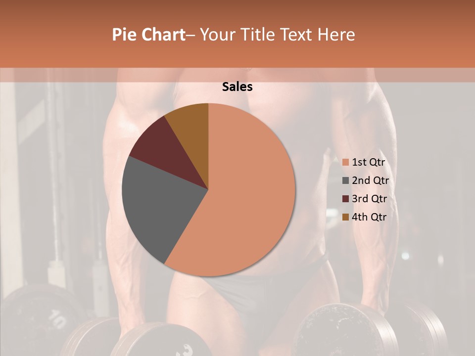 Man Sporty Black PowerPoint Template