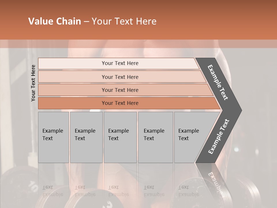 Man Sporty Black PowerPoint Template