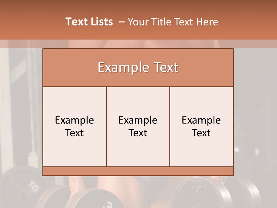 Man Sporty Black PowerPoint Template