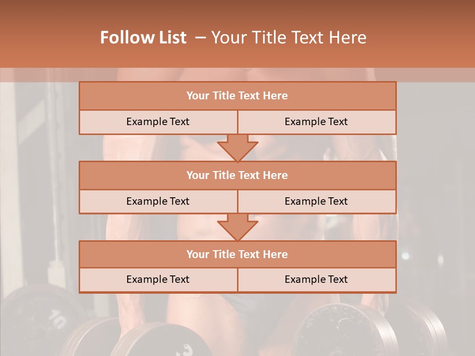 Man Sporty Black PowerPoint Template