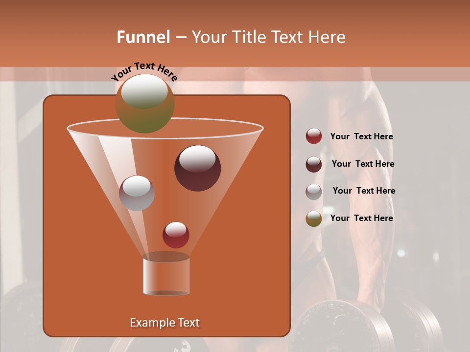 Man Sporty Black PowerPoint Template