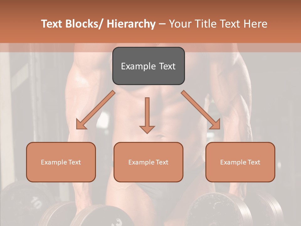 Man Sporty Black PowerPoint Template