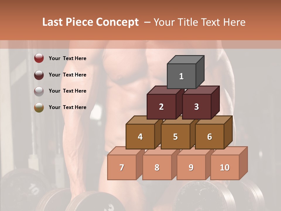 Man Sporty Black PowerPoint Template