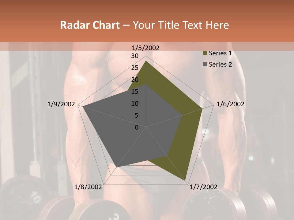 Man Sporty Black PowerPoint Template