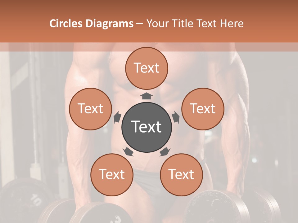 Man Sporty Black PowerPoint Template