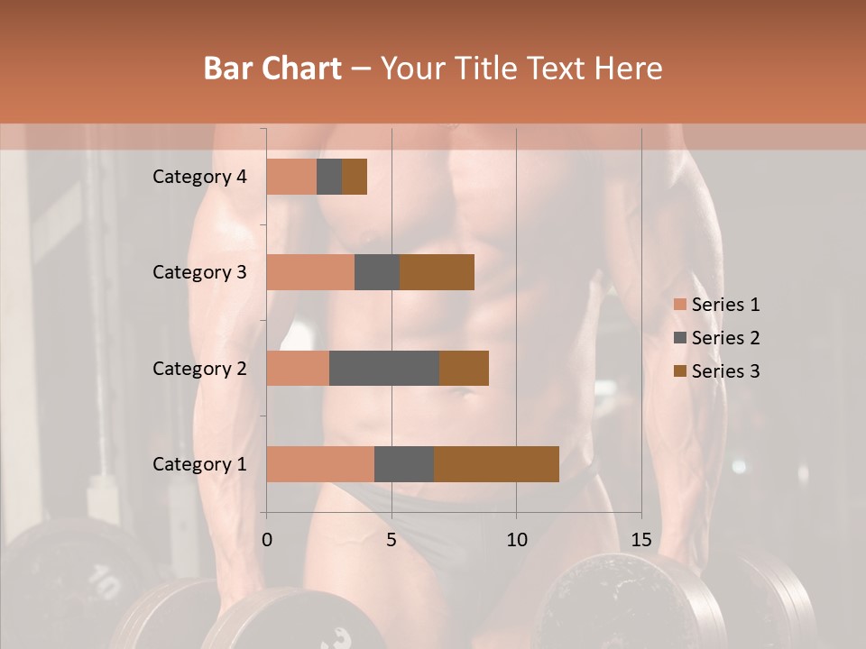 Man Sporty Black PowerPoint Template