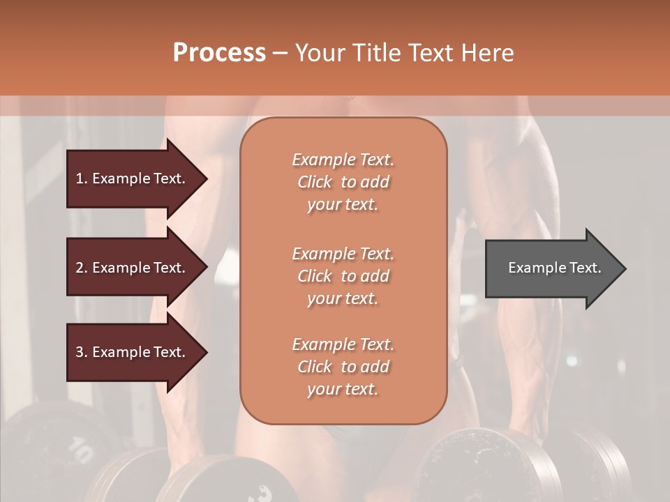 Man Sporty Black PowerPoint Template