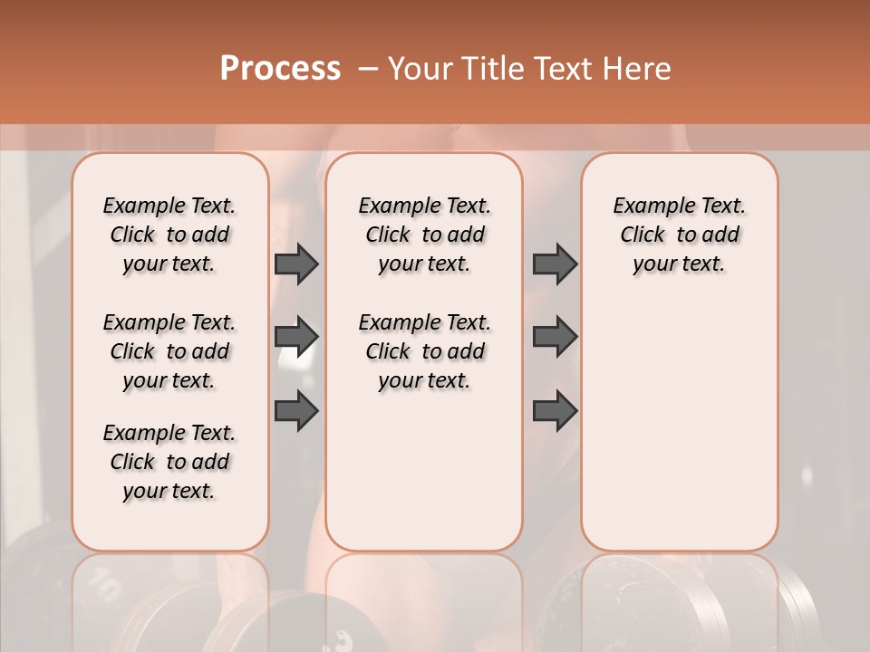 Man Sporty Black PowerPoint Template