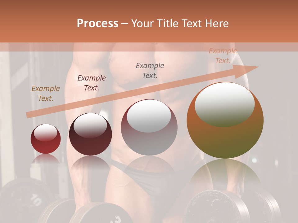 Man Sporty Black PowerPoint Template