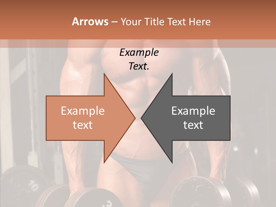 Man Sporty Black PowerPoint Template