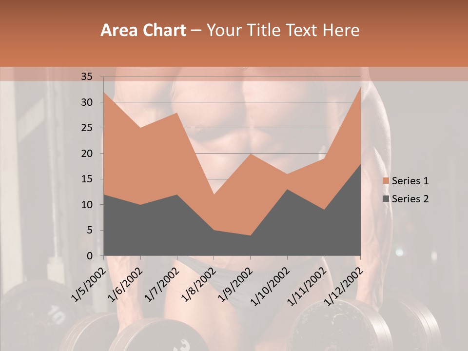 Man Sporty Black PowerPoint Template