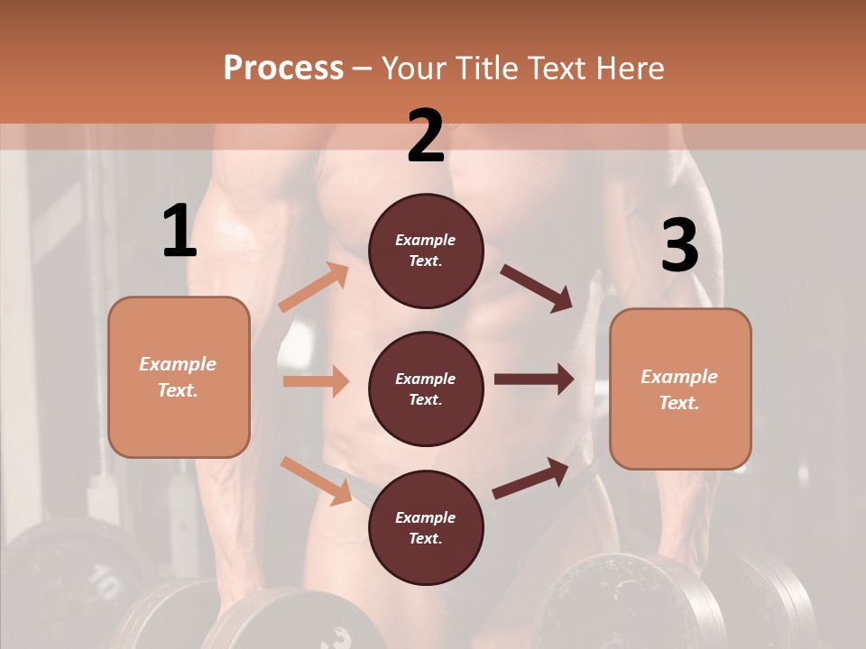 Man Sporty Black PowerPoint Template