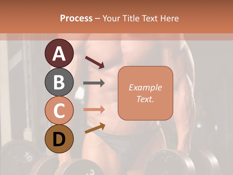 Man Sporty Black PowerPoint Template