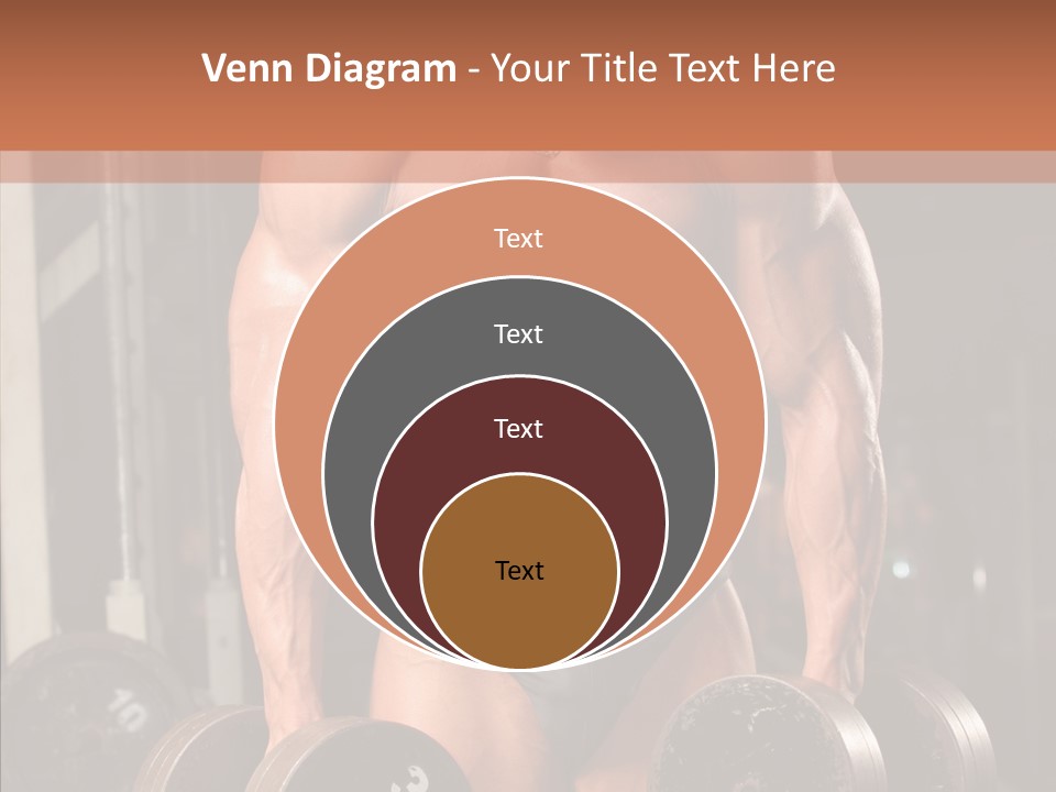 Man Sporty Black PowerPoint Template