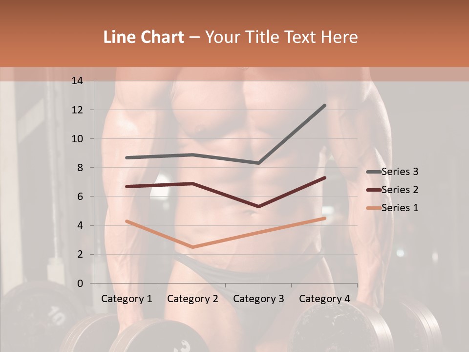 Man Sporty Black PowerPoint Template