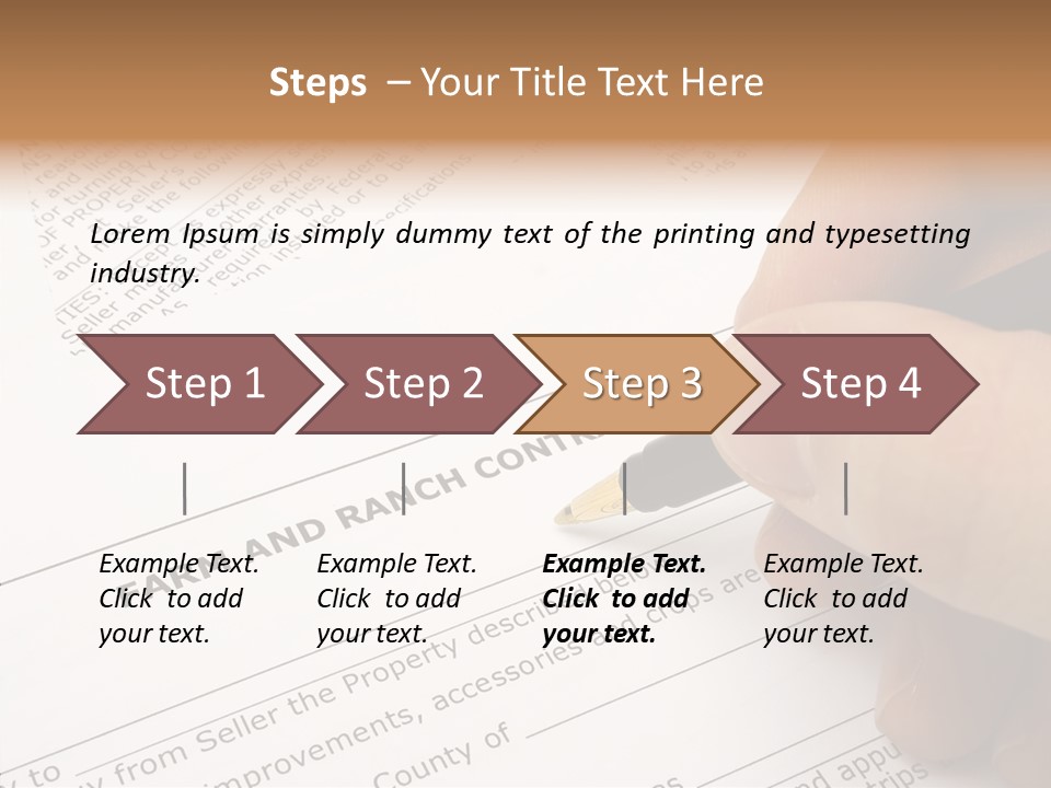 Rental New Arrive PowerPoint Template