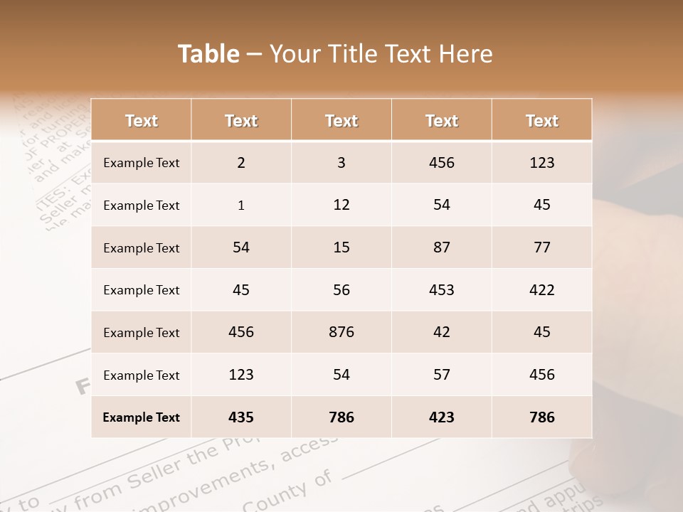 Rental New Arrive PowerPoint Template
