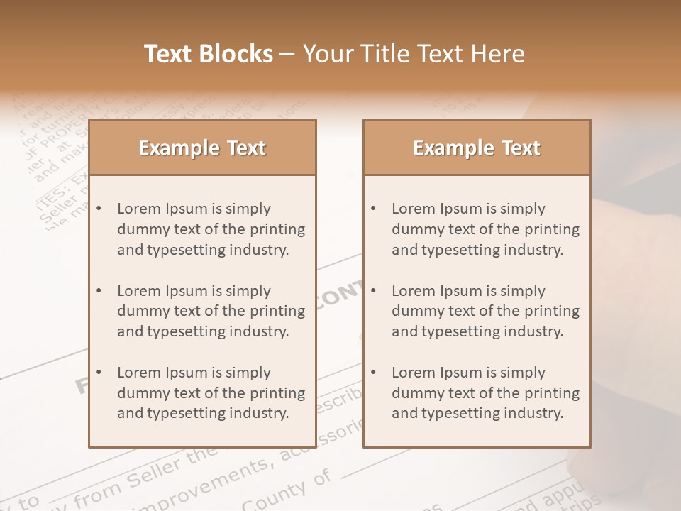 Rental New Arrive PowerPoint Template