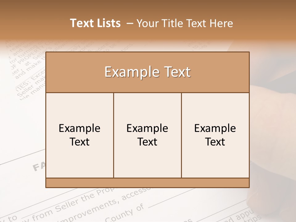 Rental New Arrive PowerPoint Template