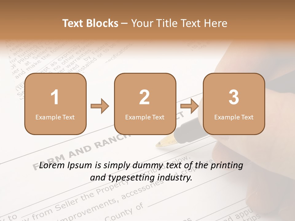 Rental New Arrive PowerPoint Template