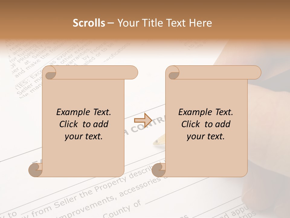 Rental New Arrive PowerPoint Template