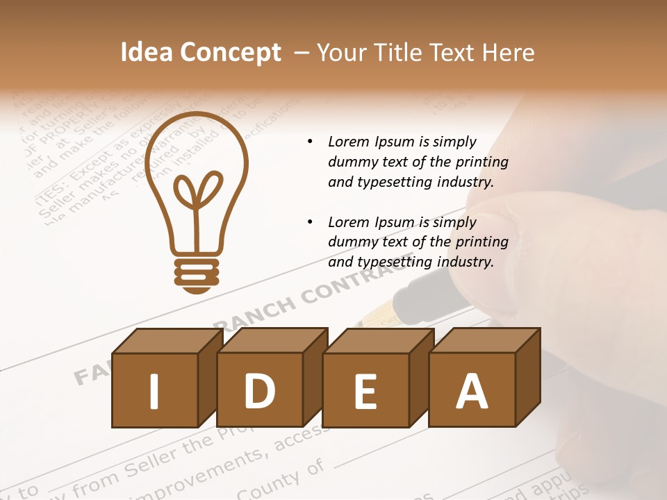 Rental New Arrive PowerPoint Template