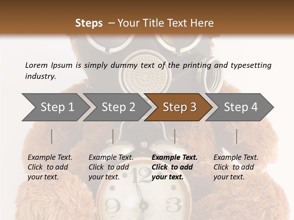 Ecology Gas Hazard PowerPoint Template