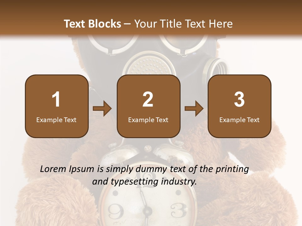 Ecology Gas Hazard PowerPoint Template
