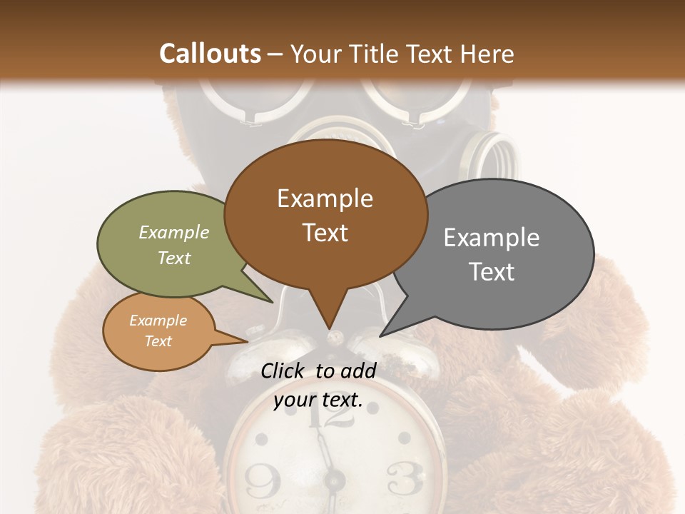 Ecology Gas Hazard PowerPoint Template