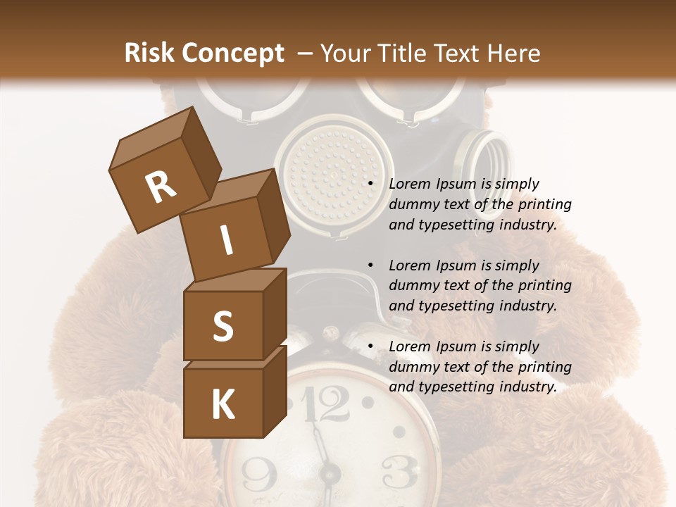 Ecology Gas Hazard PowerPoint Template